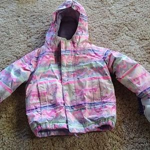 Girls North face winter jacket